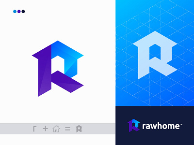 R letter logo - Consulting Logo Mark - Modern Home Logo abstract app logo best logo designer brand identity branding building construction logo consulting logo design illustrator landmark logo logo design logo designer modern logo r r letter logo r logo real estate logo vector