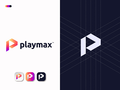 P Play Logo P Logo Mark Play Logo Design By Freelancer Iqbal Logo Designer On Dribbble