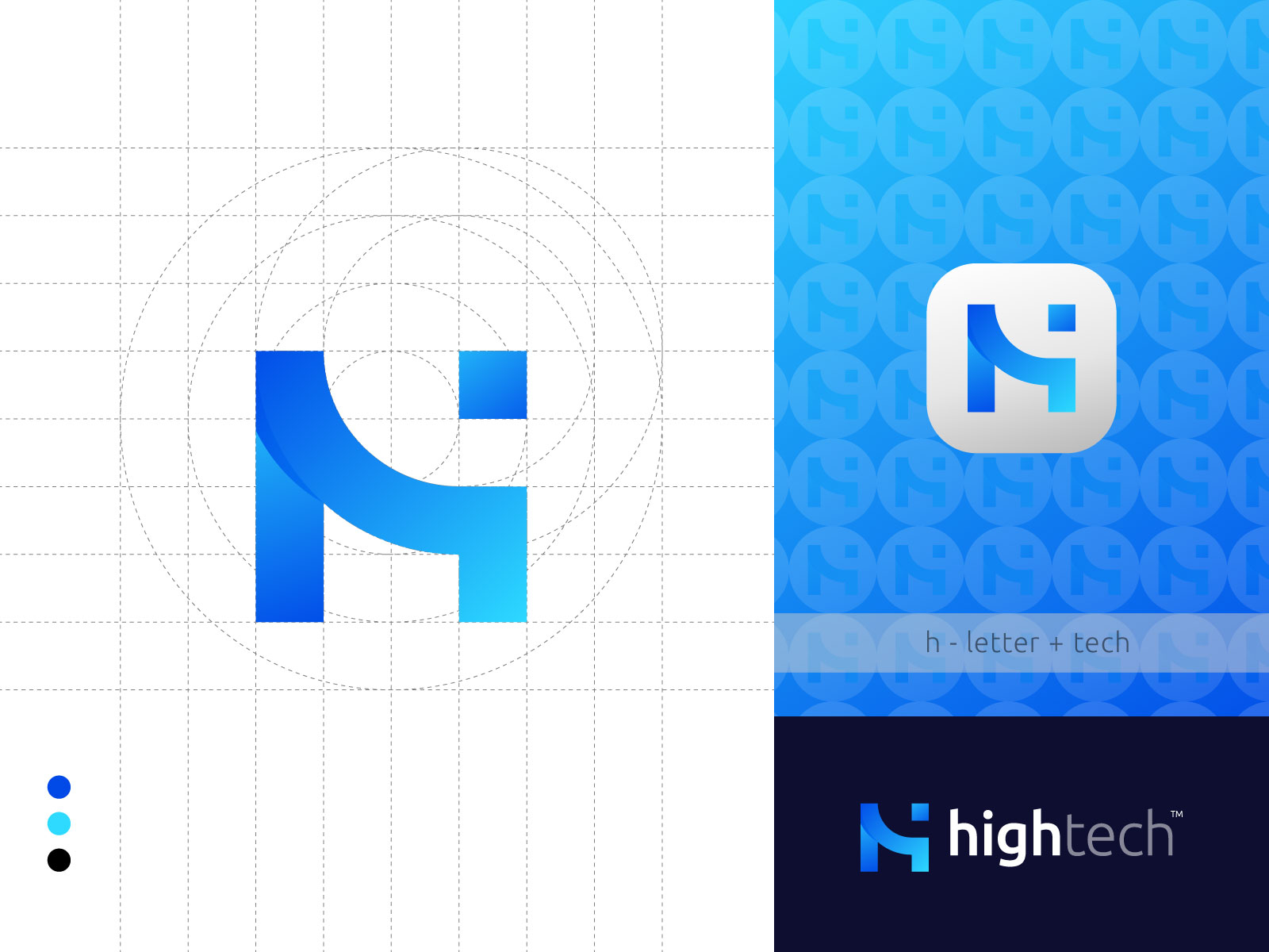 Hightech Logo Design - H + Tech Logo Mark by Freelancer Iqbal - TOP ...