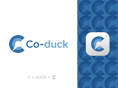 C + Duck abstract app logo design brandidentity branding c c letter logo clean concept conceptual creative design duck duck logo icon logo logo design logo designer modern logo typography vector