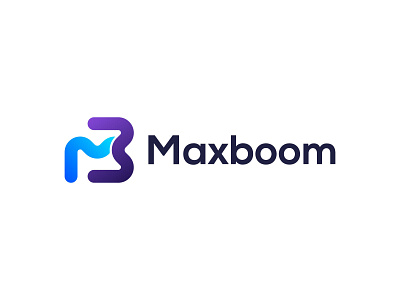 M + B Letter Logo Mark for MaxBoom