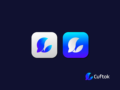 C Leaf Modern Tech Logo Mark - Ready for Sale by Freelancer Iqbal ...