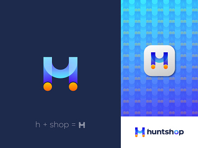 H Initial Shop Logo Mark - Ready For Sale