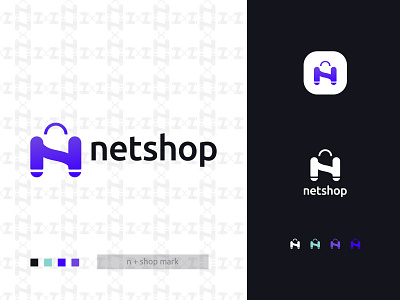 N Shop Logo Mark - N Shop Logo Mark app app logo design best logo designer branding business logo corporate design icon illustration illustrator logo logo design logo designer modern logo n n letter logo n logo design trendy logo vector