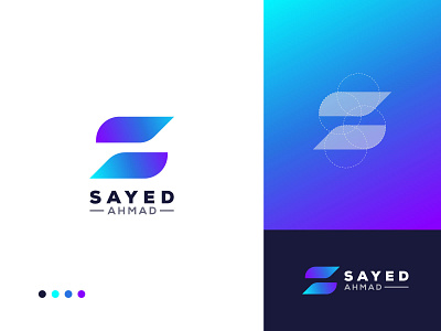 Sayed Ahmad Music Logo - S Letter Logo Mark
