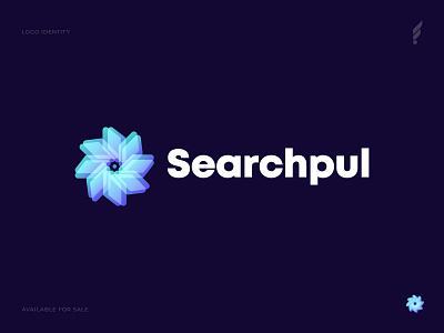 Searchpul Logo Design - Modern Conceptual Logo Mark