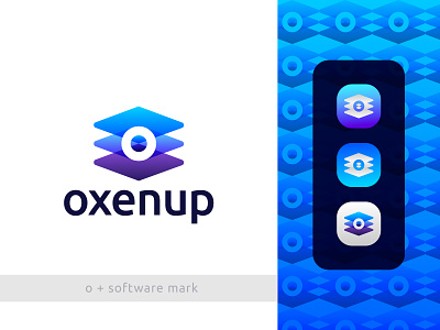 O + Software Development Logo Mark - Software Logo Concept