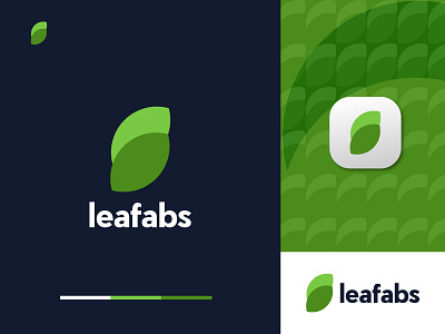 S Geometric Leaf Logo Design Concept