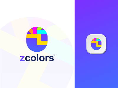 Z - Color Brand Logo Mark