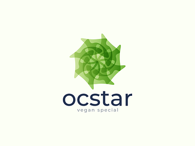 Vegan Brand Logo Mark