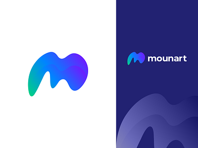 M Modern Mountain Finance Logo Mark animation app logo brand identity branding business logo corporate logo creative logo design finance logo graphic design icon identitiy logo logo design logo designer m logo modern logo mountain logo reveal agency