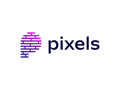 Pixels Logo Design Concept