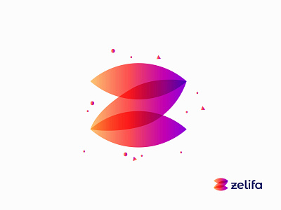 Z Modern Letter Logo Mark gradient graphic design logo mark modern logo vector z z letter z logo