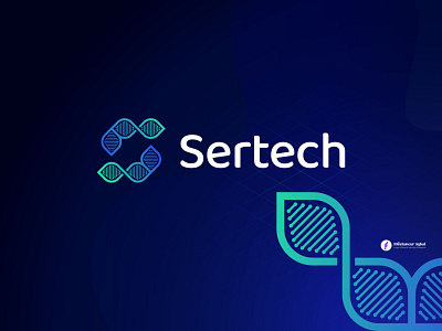 S Tech Logo Mark - Blockchain Technology Logo Concept bitcoin blockchain logo crypto logo designer s s letter s tech logo startup logo technical technology