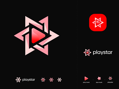 Playstar Logo Design Branding - Unused Concept