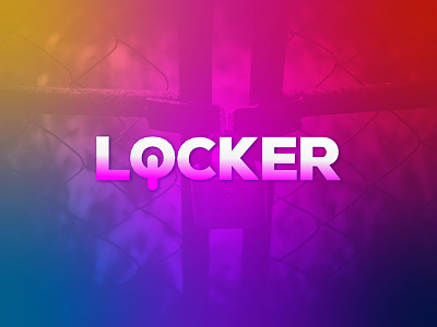 Locker - Combination Logo Mark blockchain brand brand identity branding cyber design gradient icon identity lock locker logo logo design logo designer modern logo security tech typeface typography vector
