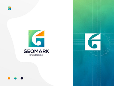 Geometric G Business Logo Mark