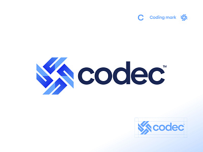 C Coding Logo | Software Logo Mark blockchain brand identity branding code logo coding design developer fintech gradient icon identity logo logo design logo designer logotype mark modern logo software logo startup typography