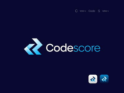 C + Code + S Logo Mark