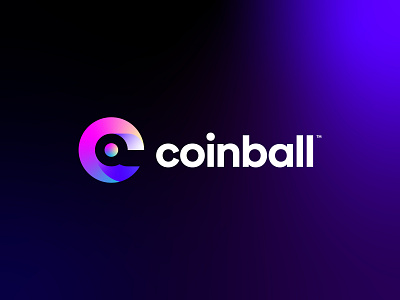 C + Coinball Logo Mark - Unused blockchain branding c letter logo c logo coin logo crypto currency design finance fintech gradient icon identity investment logo logo designer logotype modern logo nft typography