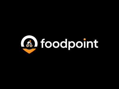 FoodPoint Logo Mark brand brand identity branding design fast food logo food delivery logo food location food logo food point foody logo logo design logo designer modern logo power restaurant logo startup symbol vector