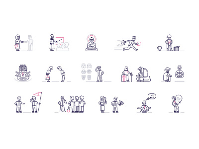 Set of vector icons #1