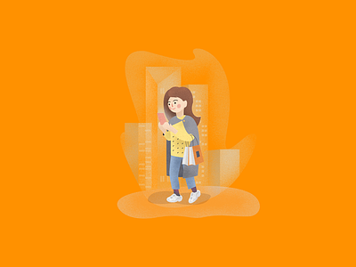 Illustration for the app app art branding character design digital illustration digital painting icon illustration ux ui vector