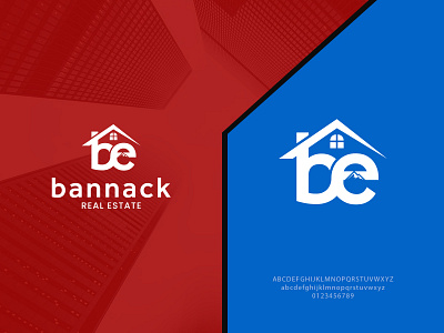 BANNACK REAL ESTATE b letter logo brand identity creative hill house icon illustrator letter logo logo design minimalist realestate vector