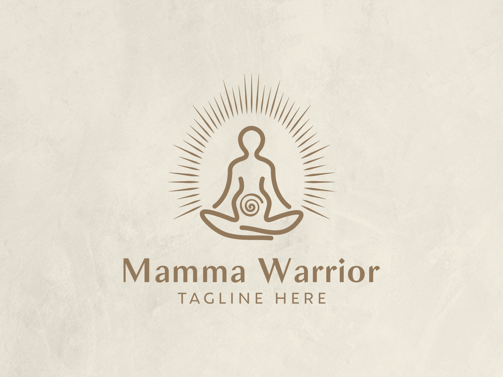 Mamma Warrior Logo Design brand design brand identity branding creative illustrator logo logo design modern vector