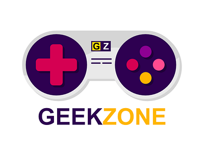 GeekZone affinity designer affinitydesigner branding design design art designer designer logo gaming geek geeks logo nintendo vector zone