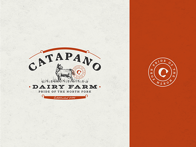 CATAPANO - Dairy Farm cheese dairy design farm goat illustration north retro vintage