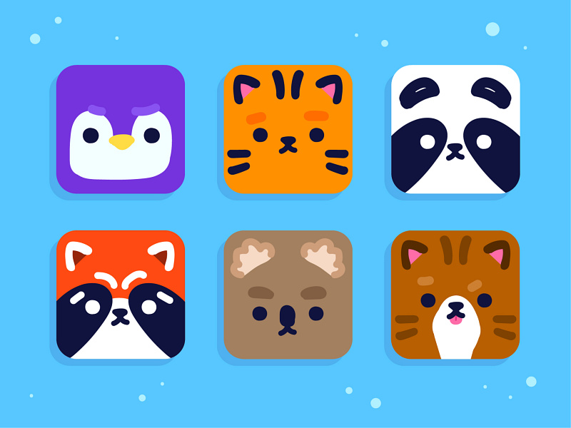 Animal App Icon designs, themes, templates and downloadable graphic