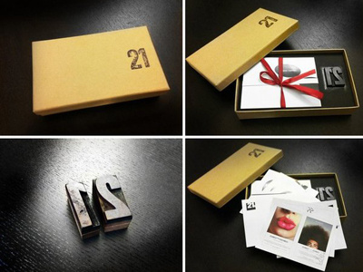 21adv art creative design gadget postcard promocard typography
