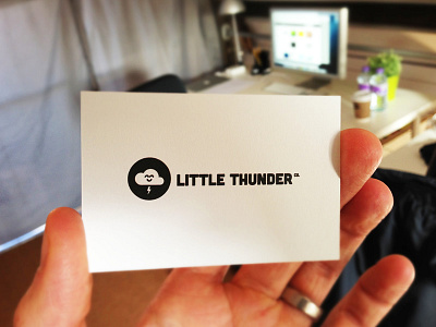 Little Thunder Business Cards business cards