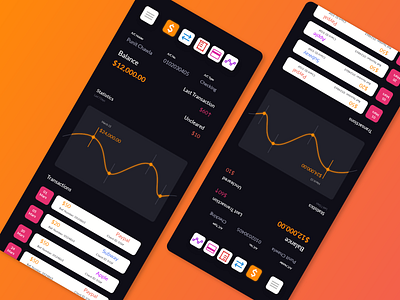 Analytics Chart adobexd app dailychallenge flat icon mobile ui user experience userinterface ux