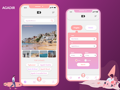 Booking App #MadeWithAdobeXD