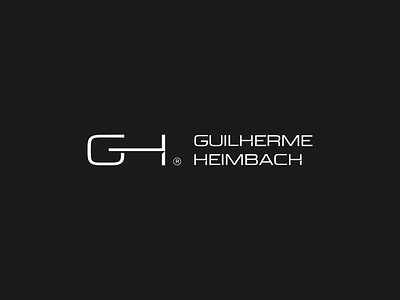 Guilherme Heimbach Arquitetura / GH architect architecture criação design design de branding identidade identidadevisual logo logomaker logotipo novaidentidade
