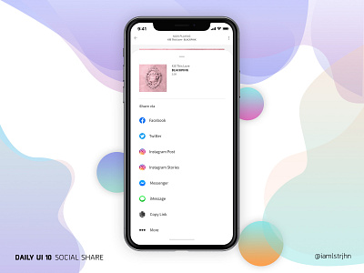 DAILY UI 10: SOCIAL SHARE