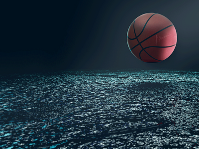 Basketball ground 3d cinema4d design graphic ground photoshop sport wallpaper