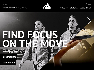 Adidas Main Page adidas page site