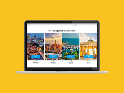 Idea for Booking main page booking page site sketch travel