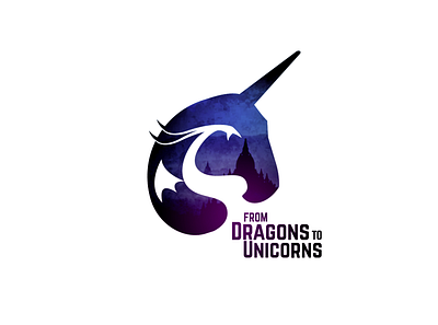 From Dragon to Unicorn 2d animal dragon illustration illustrator minimal pictogram silhouette unicorn