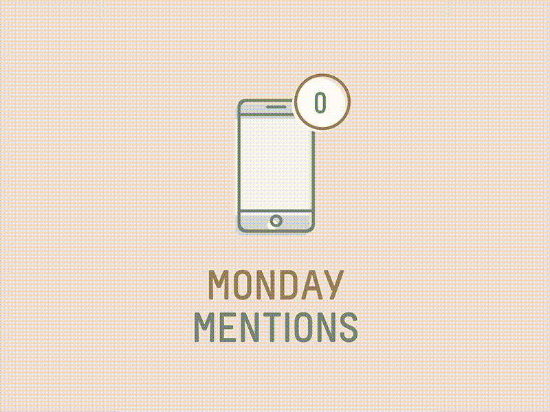 Monday Mentions Icon Animation - Instagram Stories