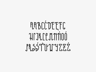 Amaigri // font