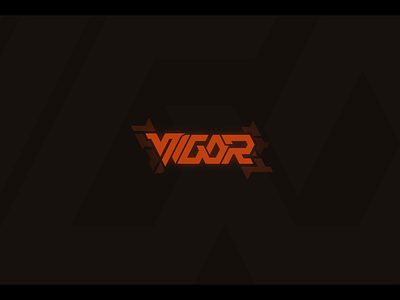 Vigor | custom lettering custom lettering design graphic design logo