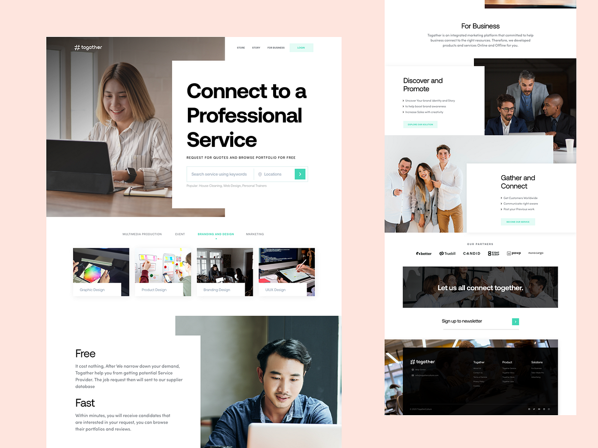 User Profile UI by Hey James! on Dribbble