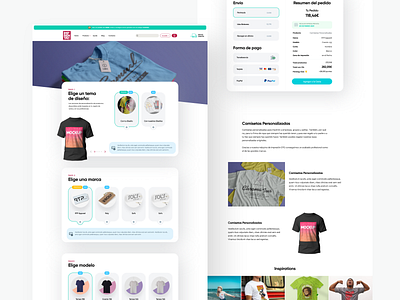 Item cards clean design detail flat item item page layout minimal ui ux web website