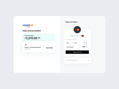 Checkout Landing checkout clean design flat landing layout payment ui ux web