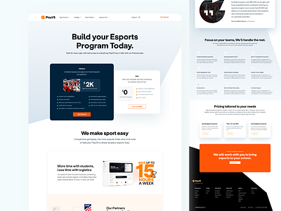 Pricing page clean design flat layout league page pricing sports ui ux web