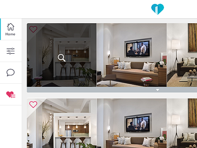 Save Apartments you Love clean find flat home simple ui userexperience ux webapp